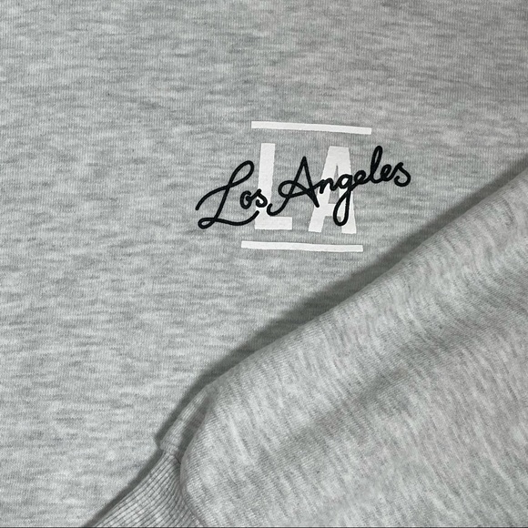 Oversized Small Grey Sweater Cotton On Printed - Picture 6 of 6